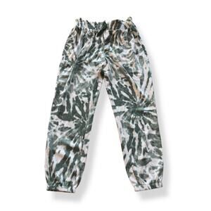 Design History NEW Tie Dye sweatpants cashmere soft natural fiber girls M pants